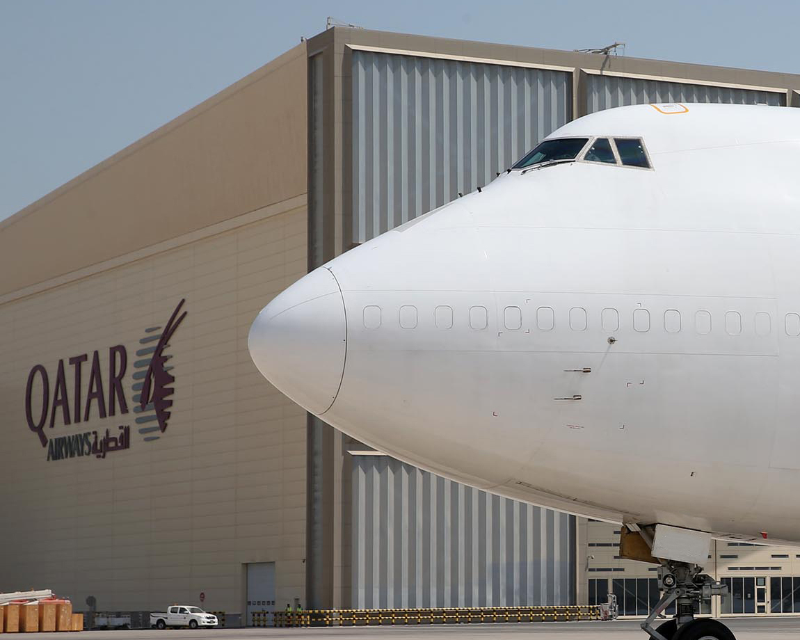 Qatar cargo b747-400BCF