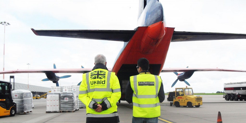 Air Partner Ebola aid