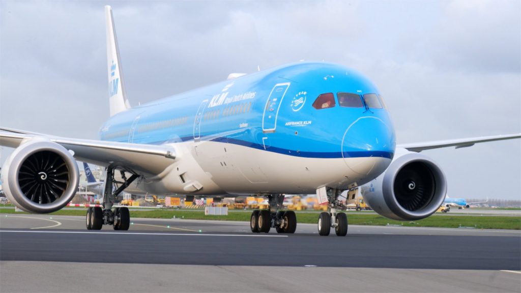 KLM dreamliner