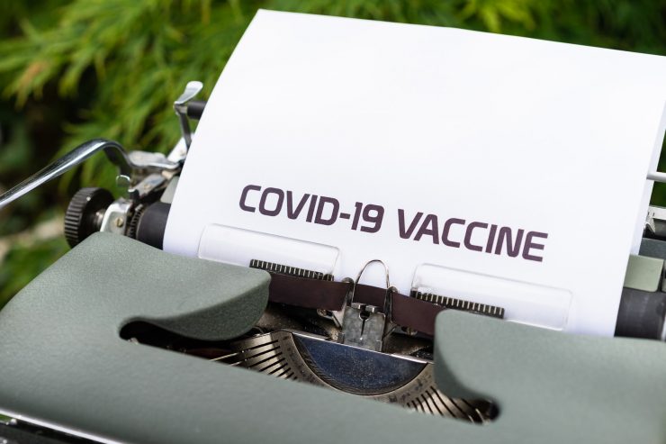 Covid-19 Vaccine stock image