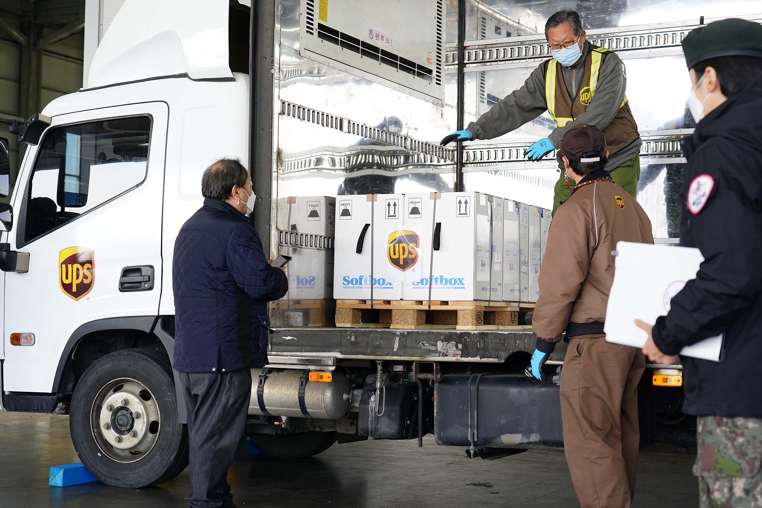 UPS Vaccine delivery in South Korea 2 Payload Asia
