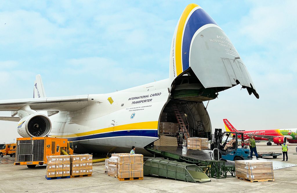 ANTONOV AIRLINES DELIVERS AUTOMOTIVE PARTS FROM ASIA TO THE USA UNDER OPEN SKIES AGREEMENT