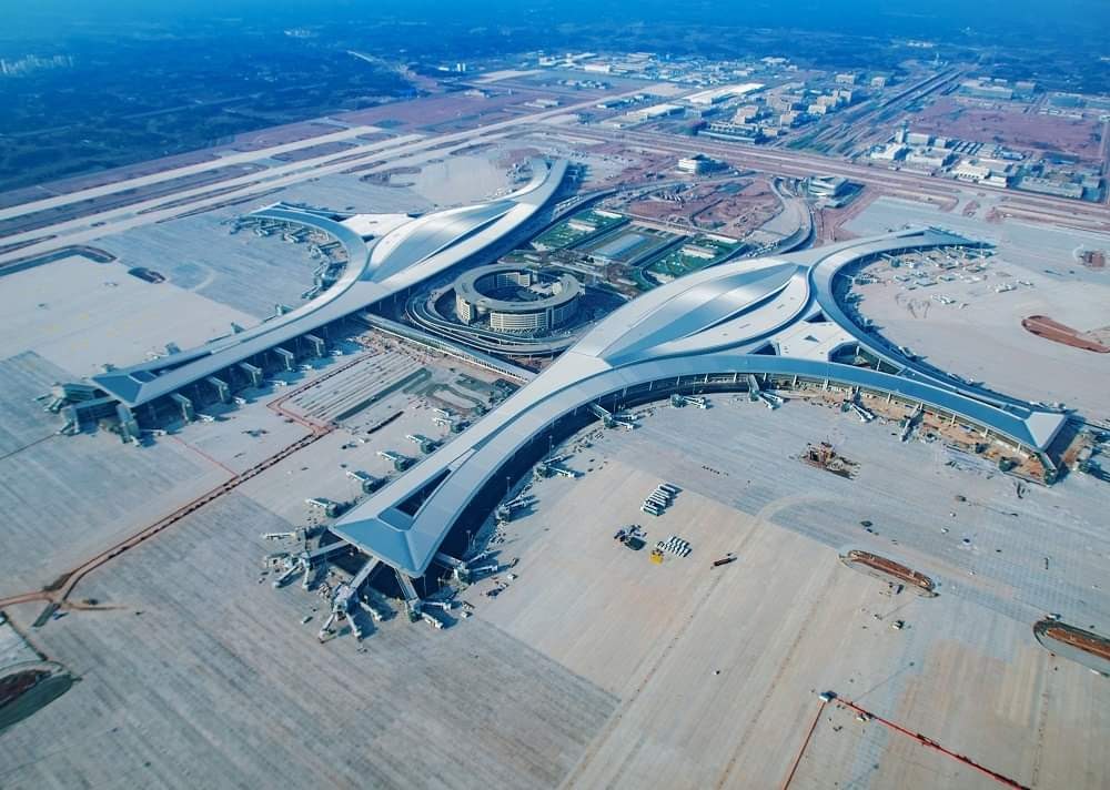 China's latest mega-airport is officially open