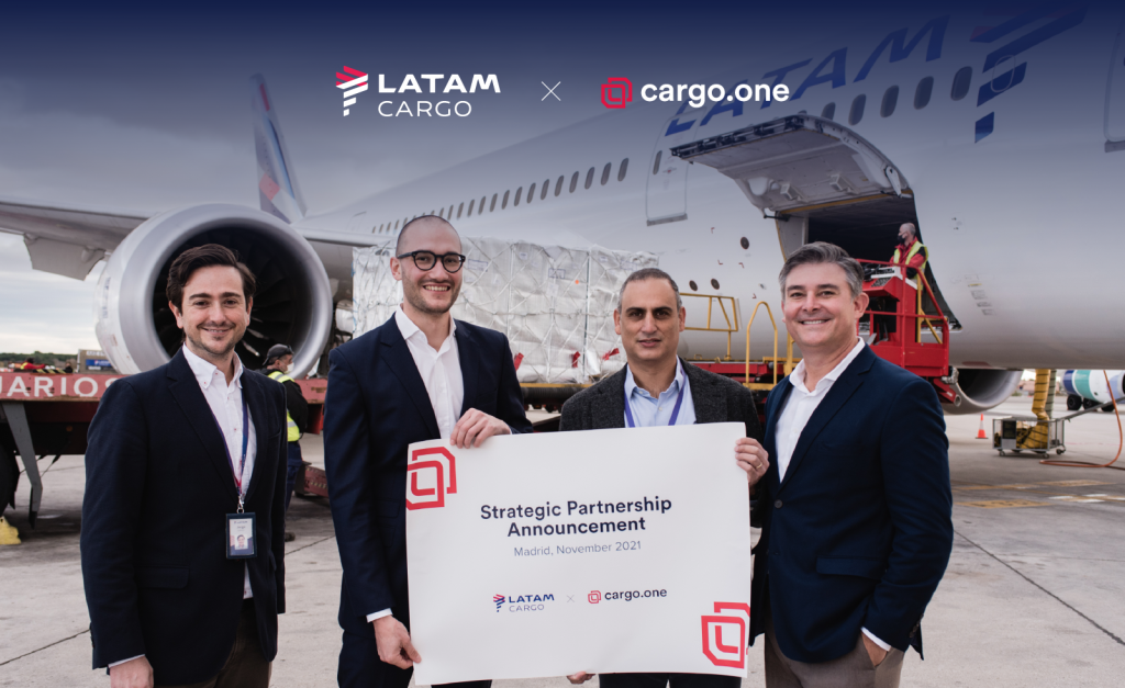 LATAM Cargo builds strategic relationship with cargo.one