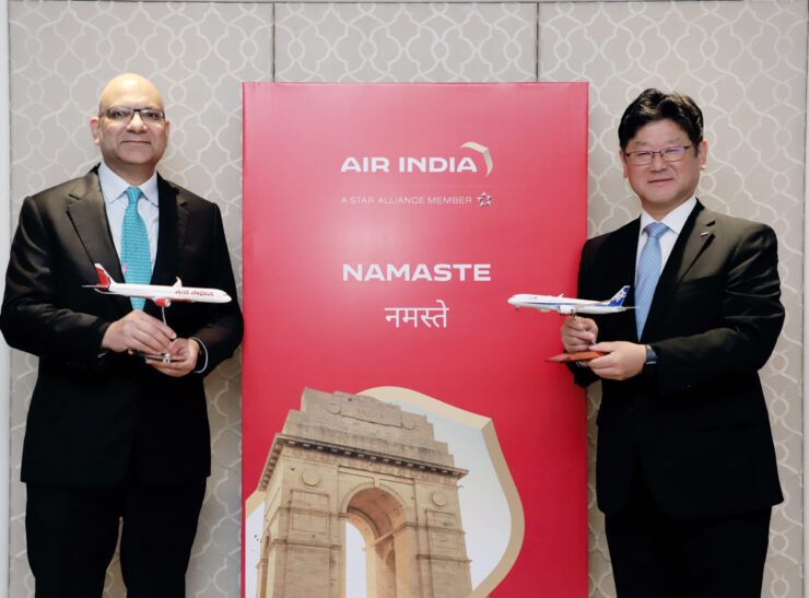 Air India and All Nippon Airways to begin codeshare partnership