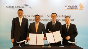 Garuda Indonesia and Singapore Airlines strengthen commercial partnership