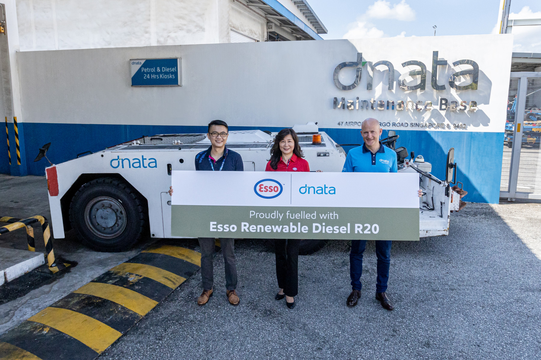 dnata exxonmobil singapore changi