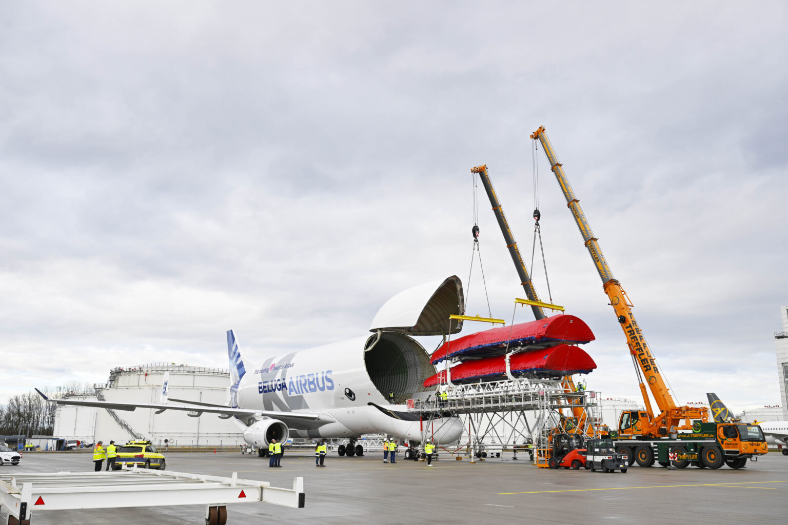BelugaXL: The whale of the skies returns to Munich Airport in early ...
