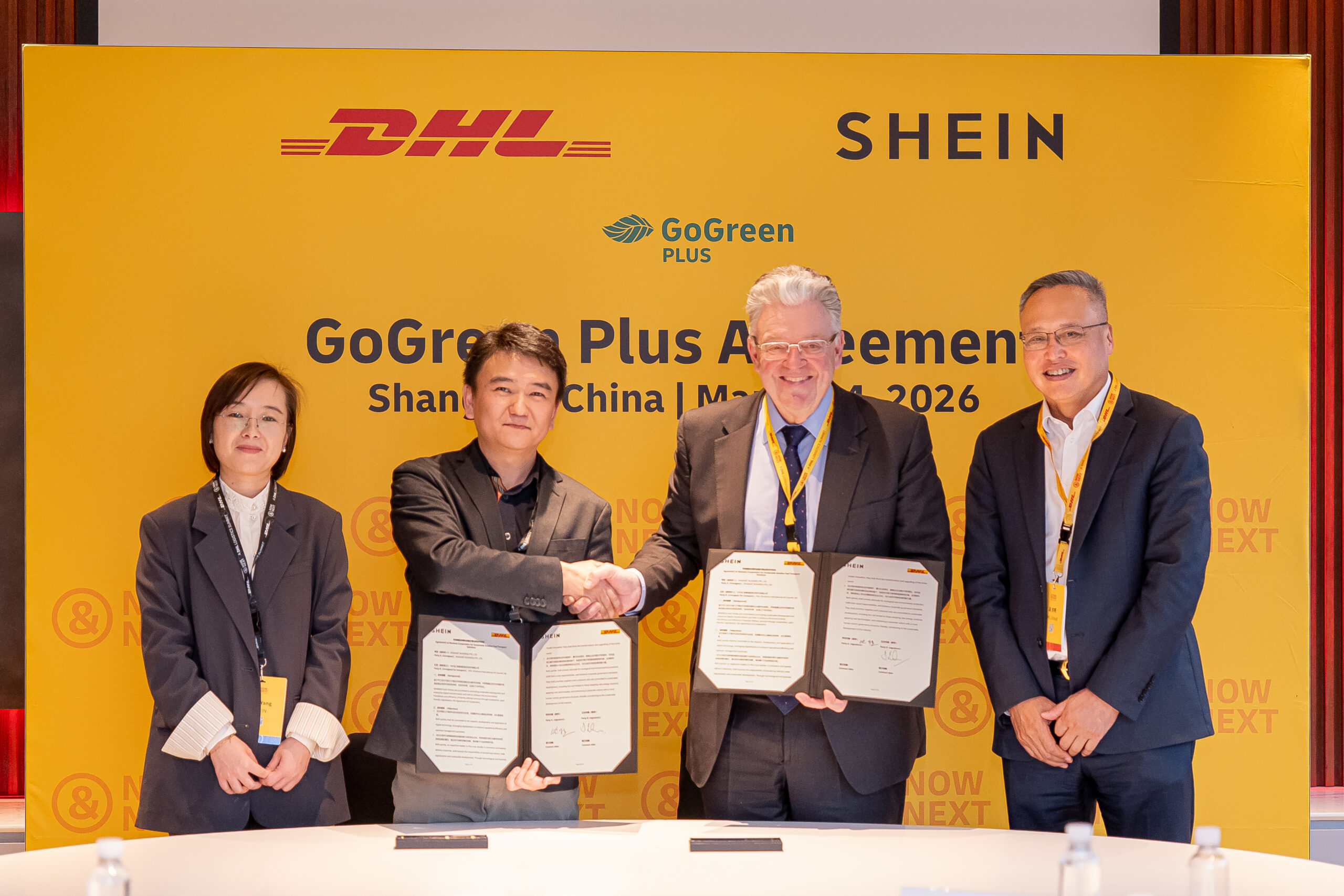 DHL Express and SHEIN sign GoGreen Plus agreement to advance more sustainable logistics in cross-border E-commerce